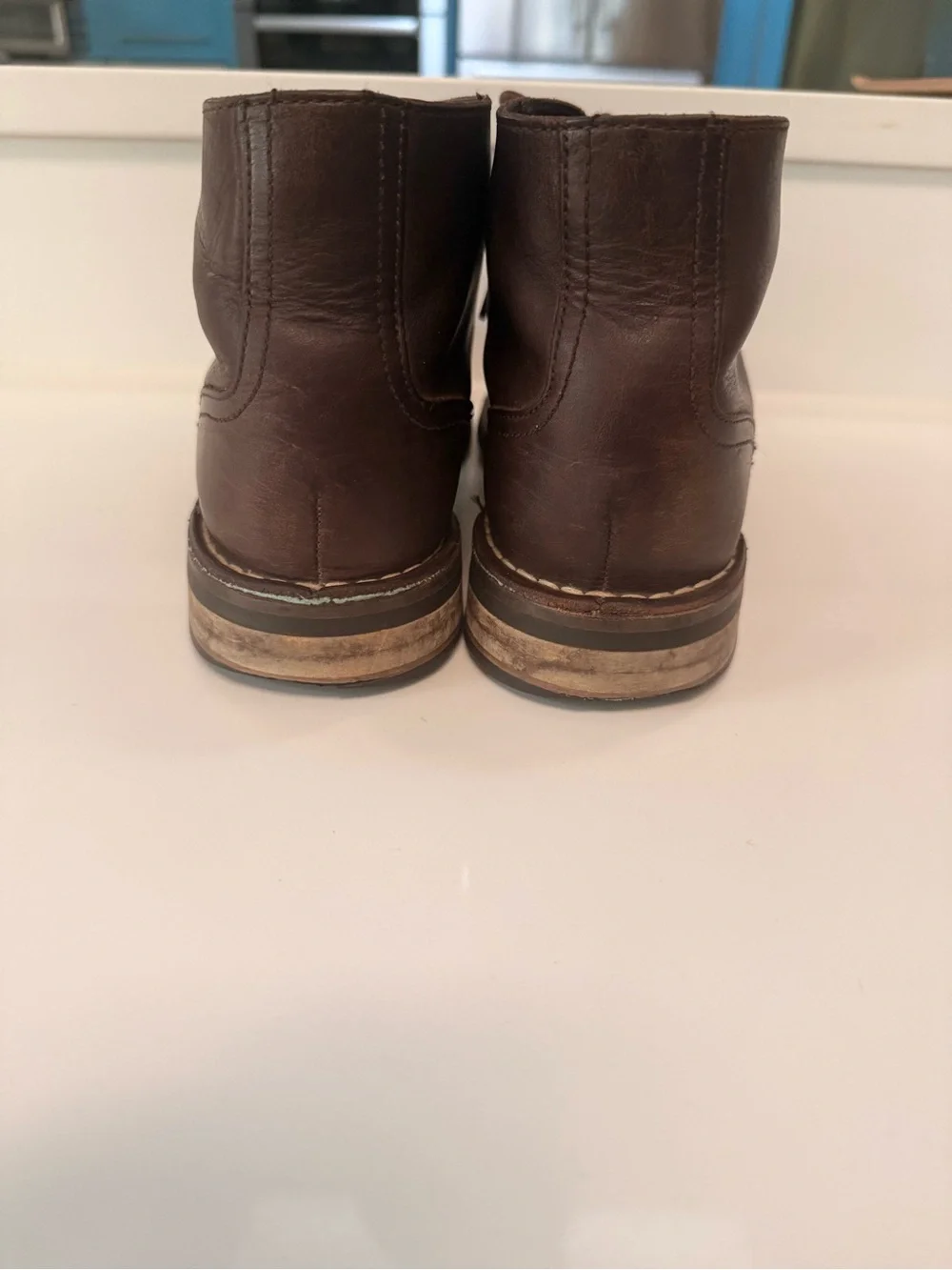 Cole Haan Brown Leather Chukka Boots